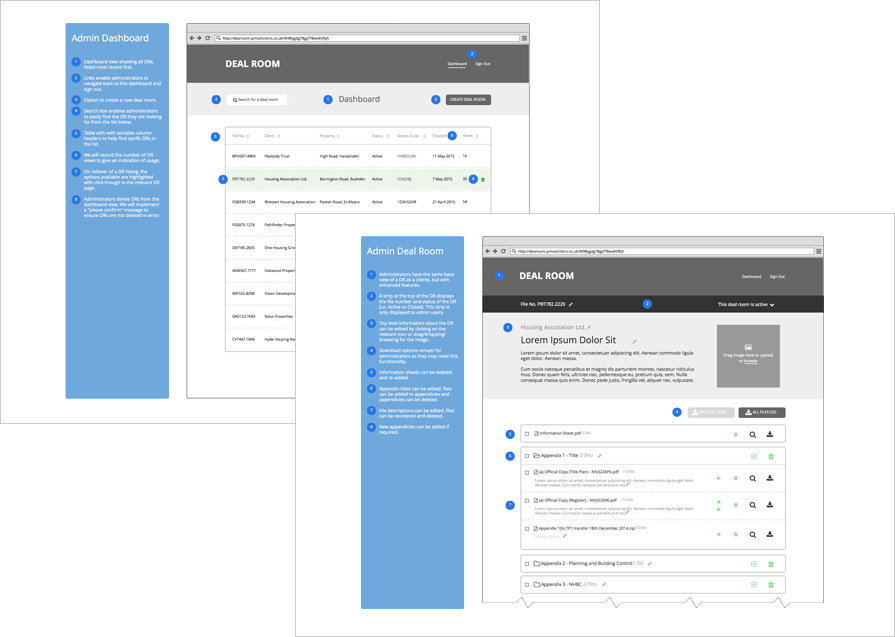 wireframes
